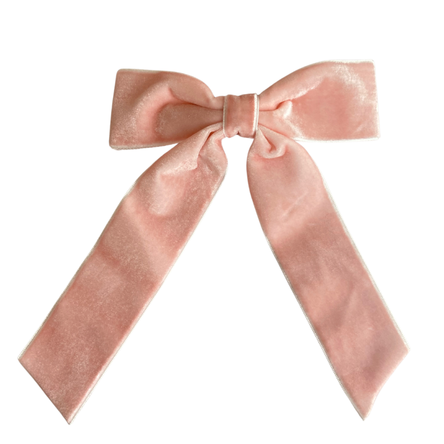 Haarspange mit Samtschleife