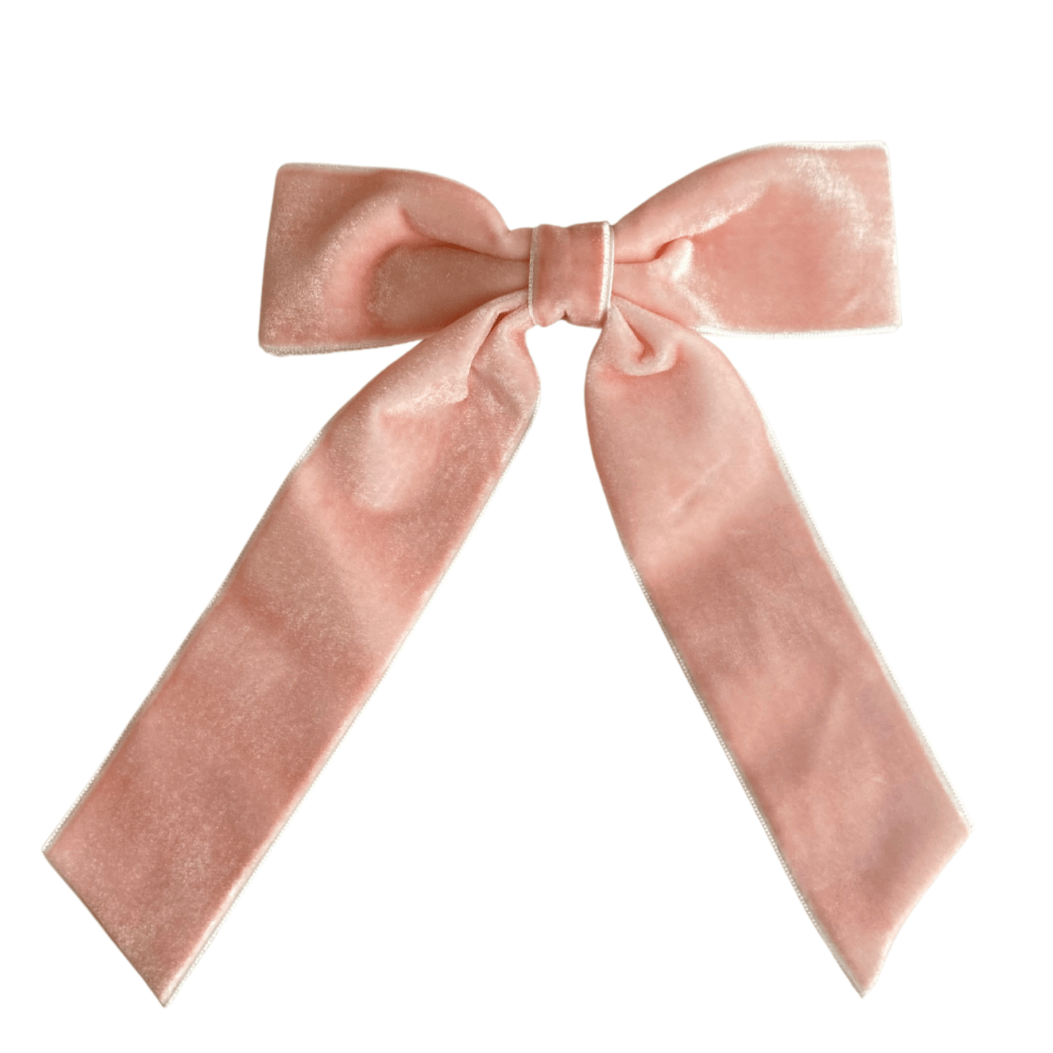 Haarspange mit Samtschleife