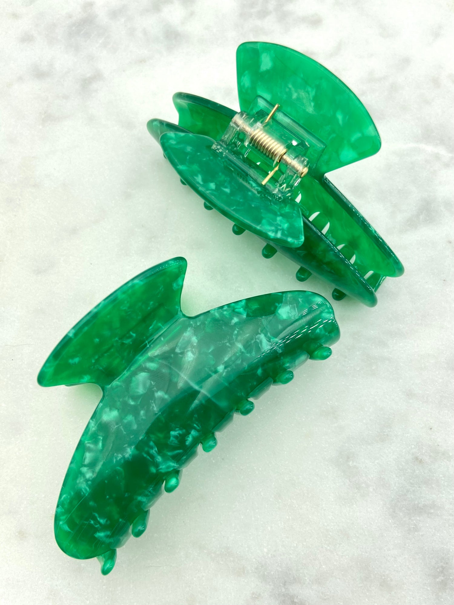 Barrette à cheveux Emma, bleu foncé