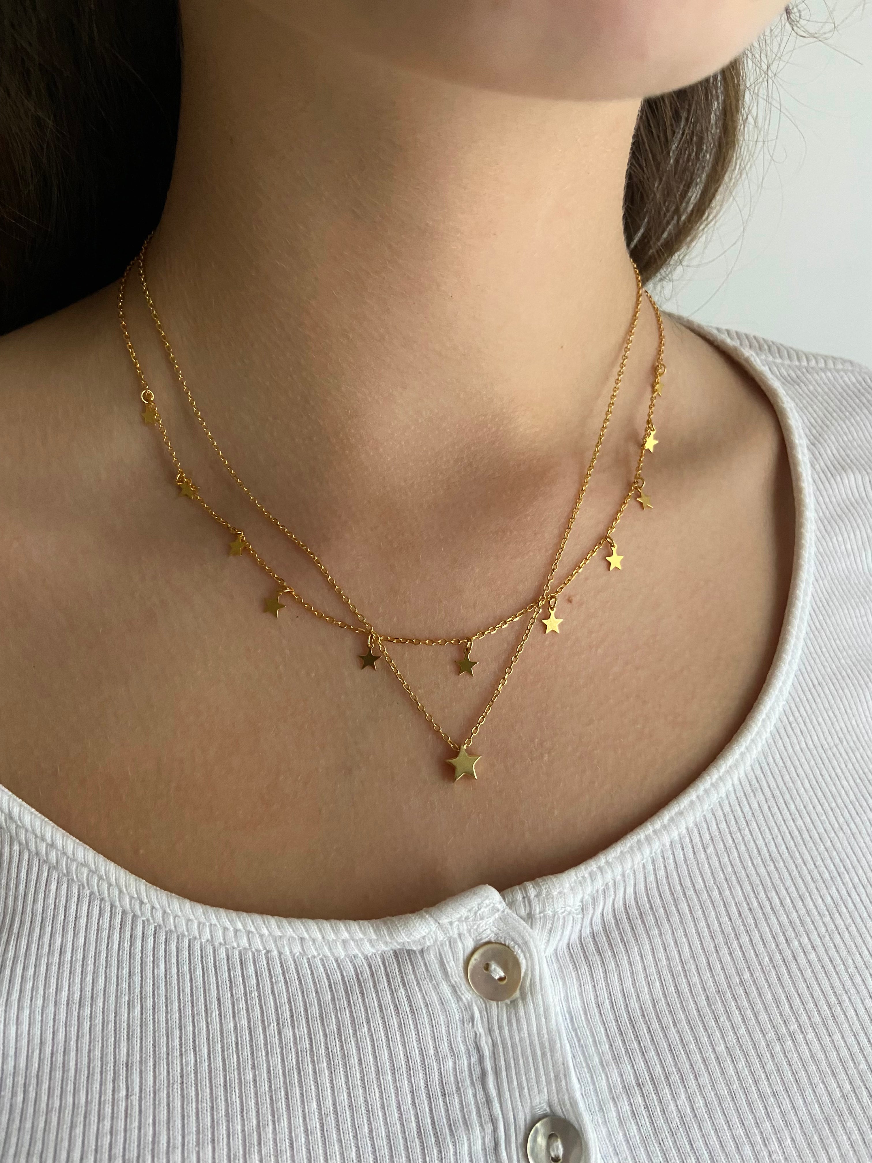 Collier pendentif étoile