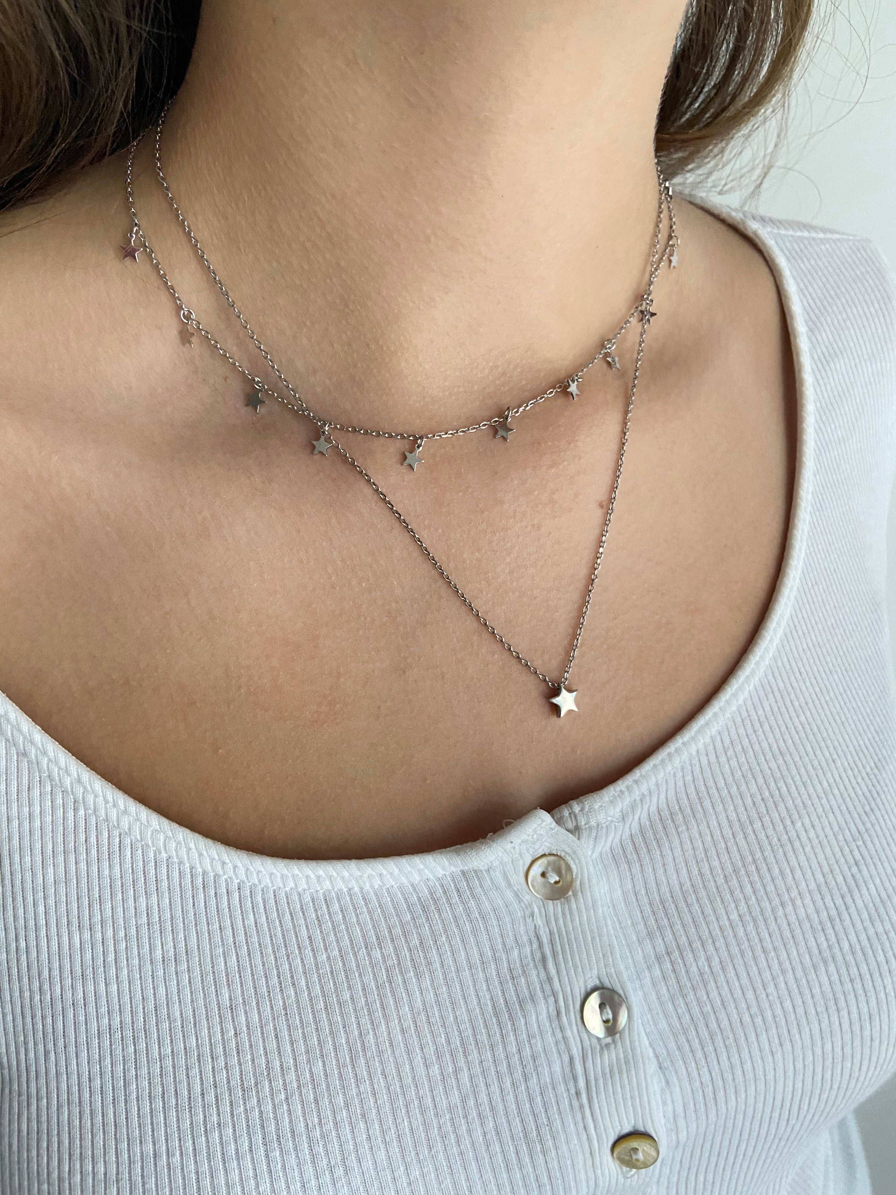 Collier pendentif étoile