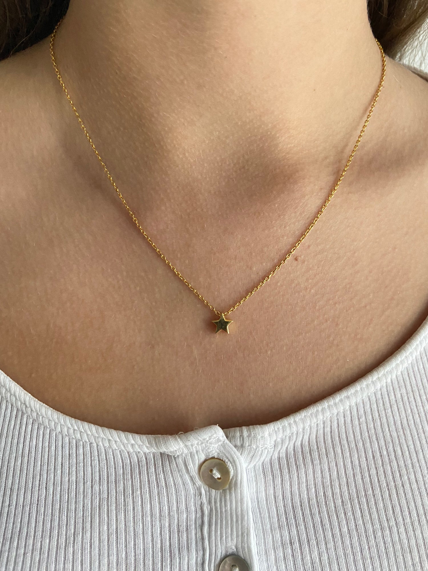 Collier pendentif étoile