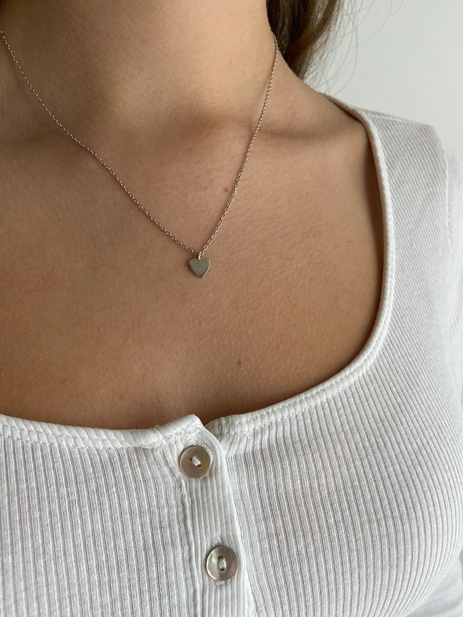Collier pendentif coeur