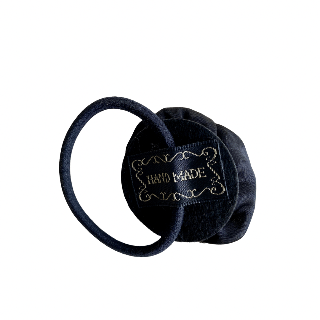 Haargummi mit Satinrose