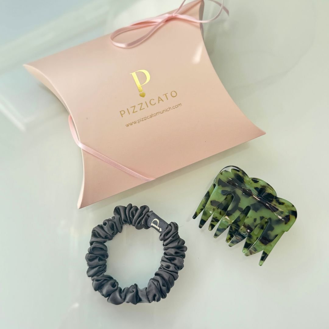 Geschenkset Muni, Farbkombi Olive Leo