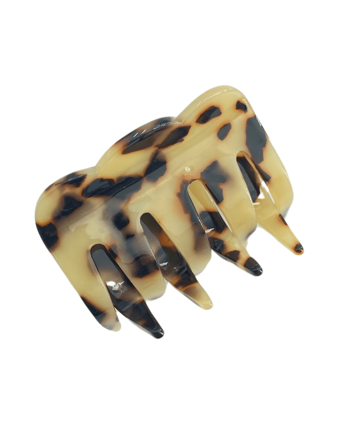 Muni hair clip in cognac pink