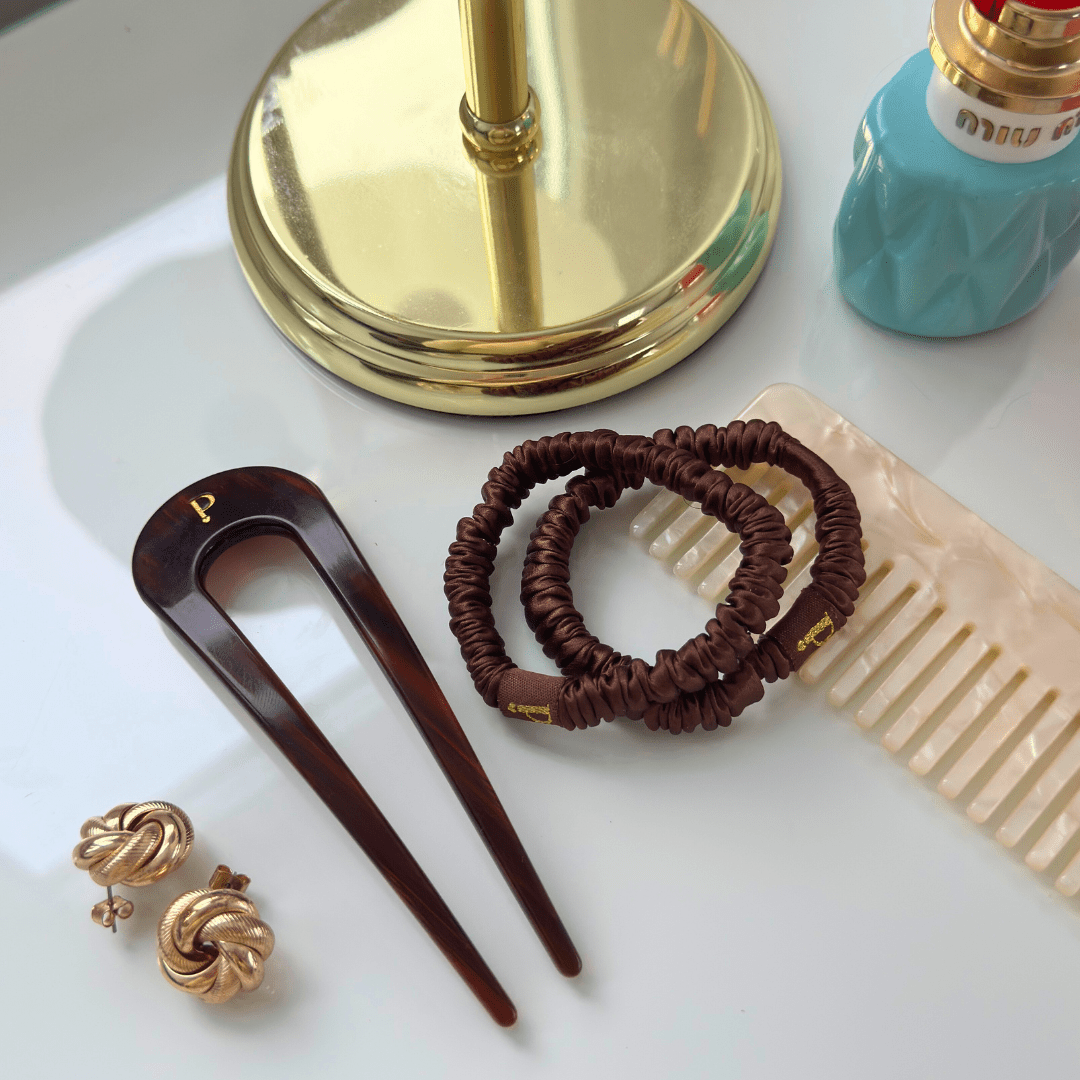 Pizzicato - Haarnadel - Hairpin in Chocolate - HP_Cho_0