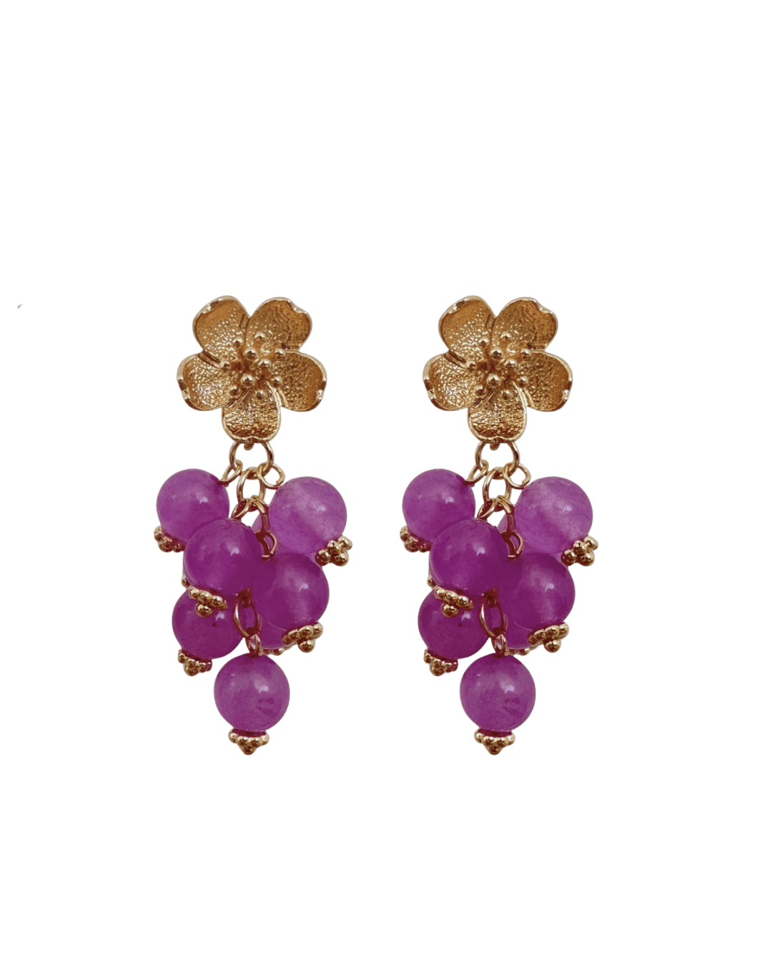 Pizzicato - Ohrring Blossom Twist in Pink Fizz - OR_Blo_Pin