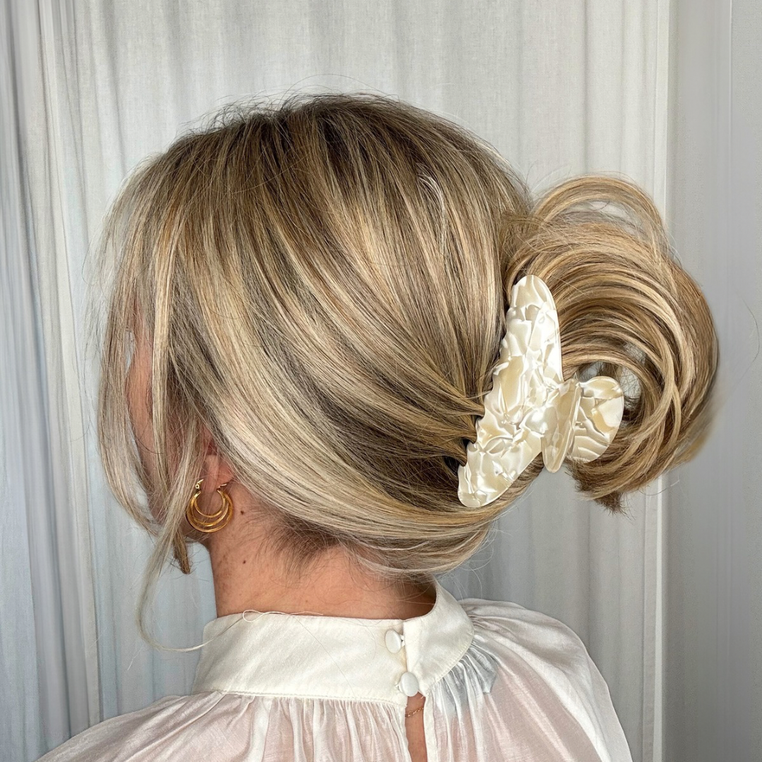 Fine hair clip