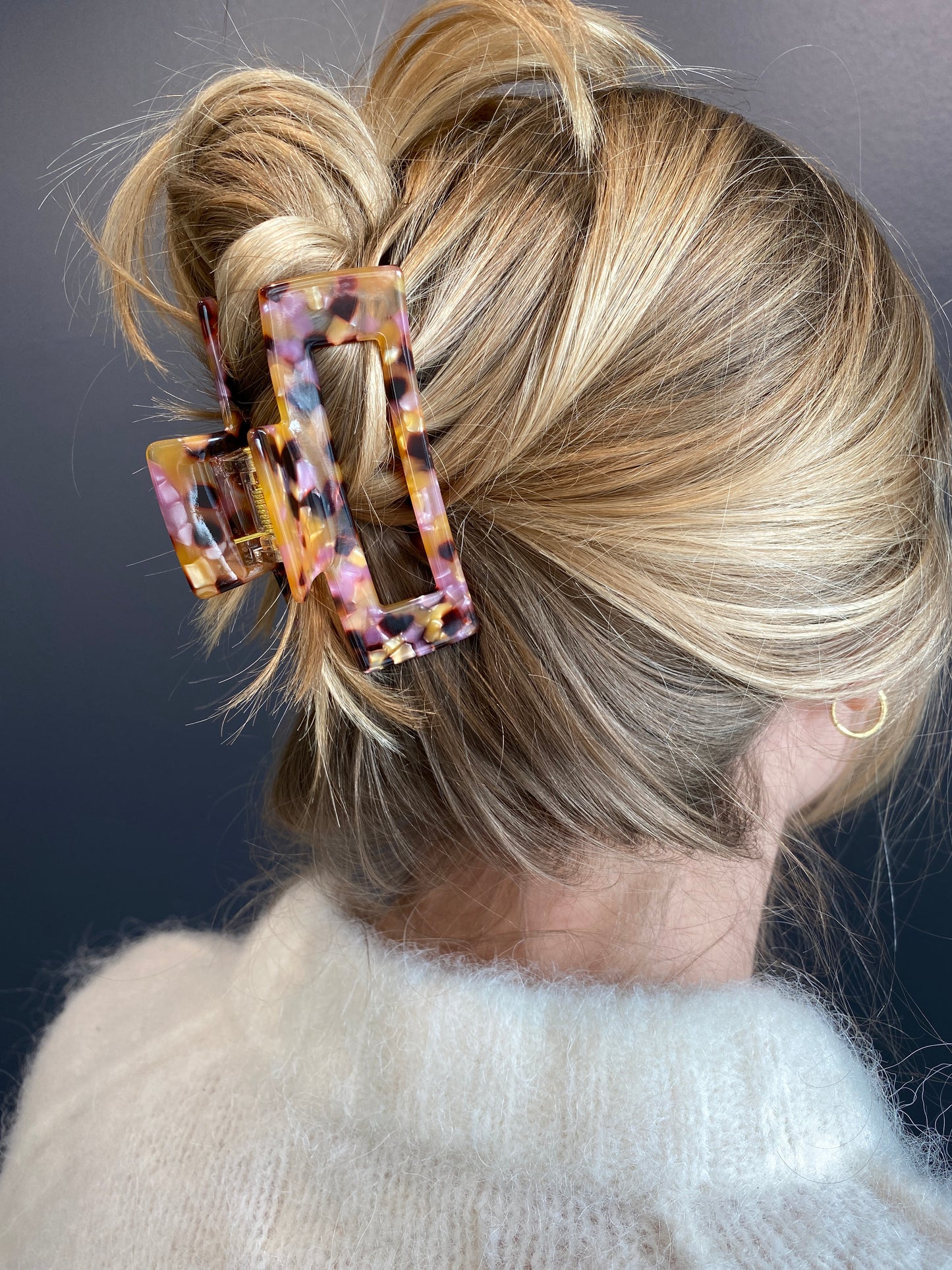 Haarklammer 'The Minimalist' in Lilac Honey