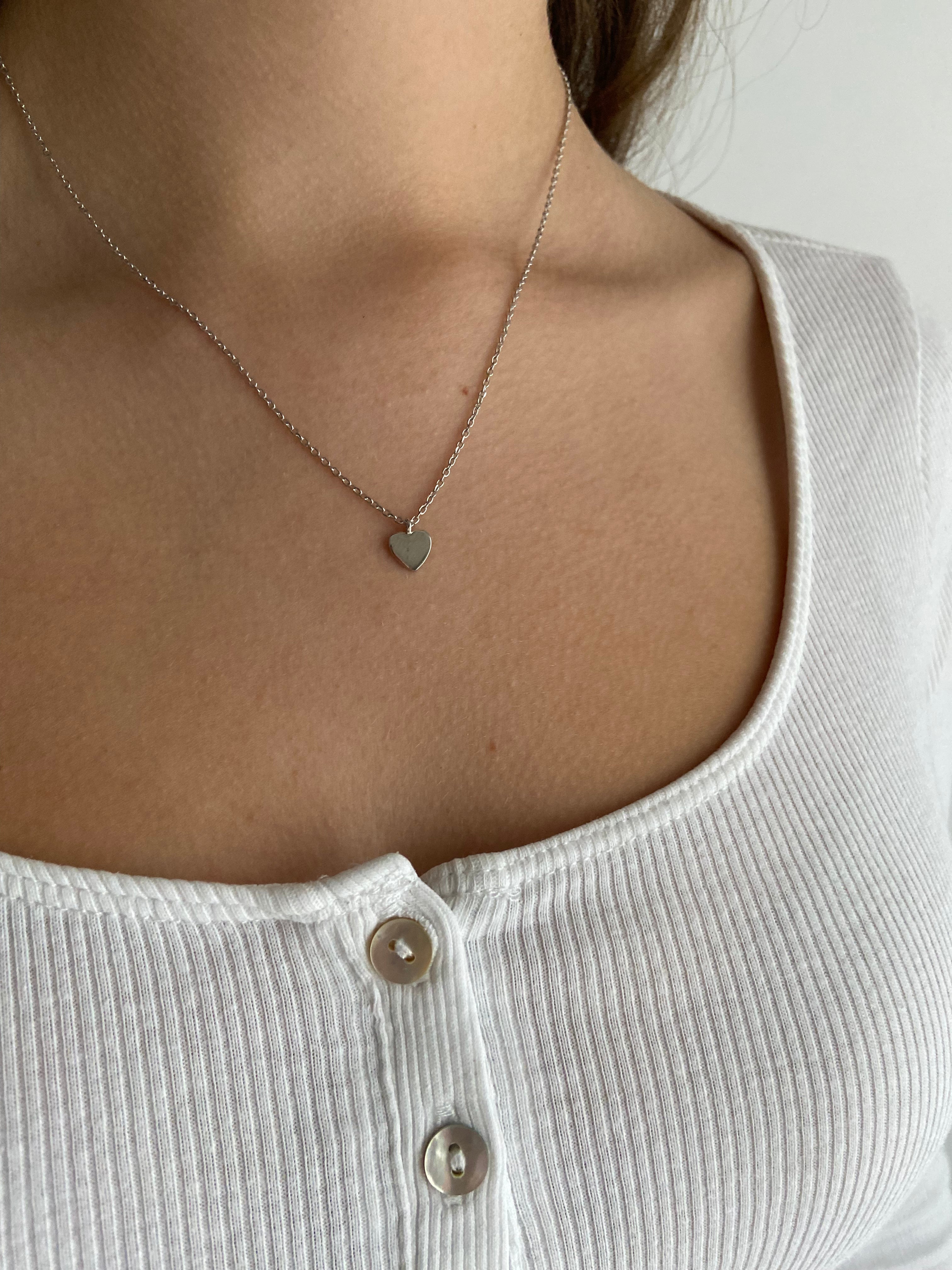 Collier pendentif coeur