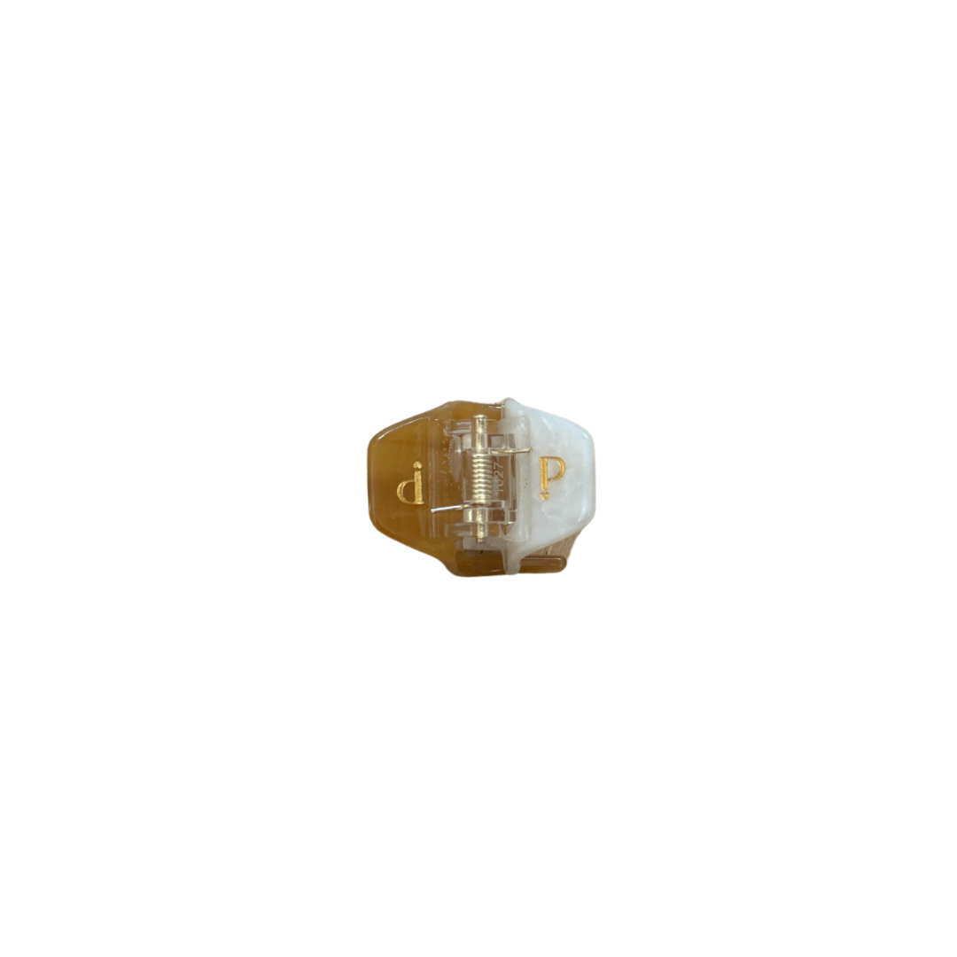 Haarklammer Twiggy Small 2farbig Soft Braun Sugarwhite