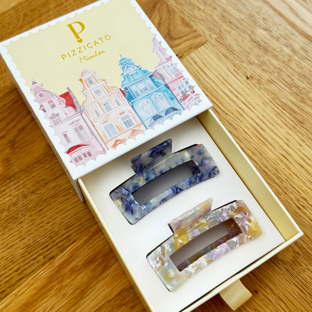 Geschenkbox Minimalist Medium – Sky &amp; Lilac Honey