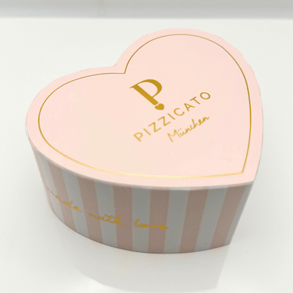 Pizzicato - Geschenkset - Herzgeschenkbox Bloom Midnight Blue &amp; Mini Minimalist - GB_Her_Blo_Mid