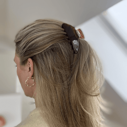 Pizzicato - Haarklammern - Haarklammer Darling in Chocolate - HK_Dar_Cho