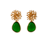 Pizzicato - Ohrring - Coralline – Statement Ohrringe in Deep Moss - 