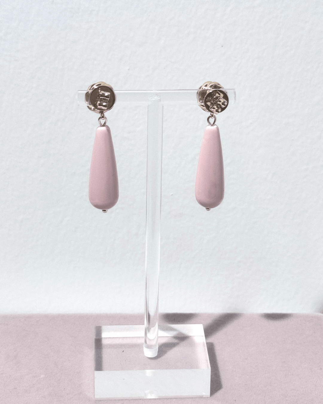 Pizzicato - Ohrring - Knotted – Statement Ohrringe in Blush Pearl - 
