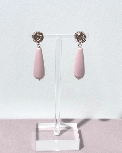 Pizzicato - Ohrring - Knotted – Statement Ohrringe in Blush Pearl - 