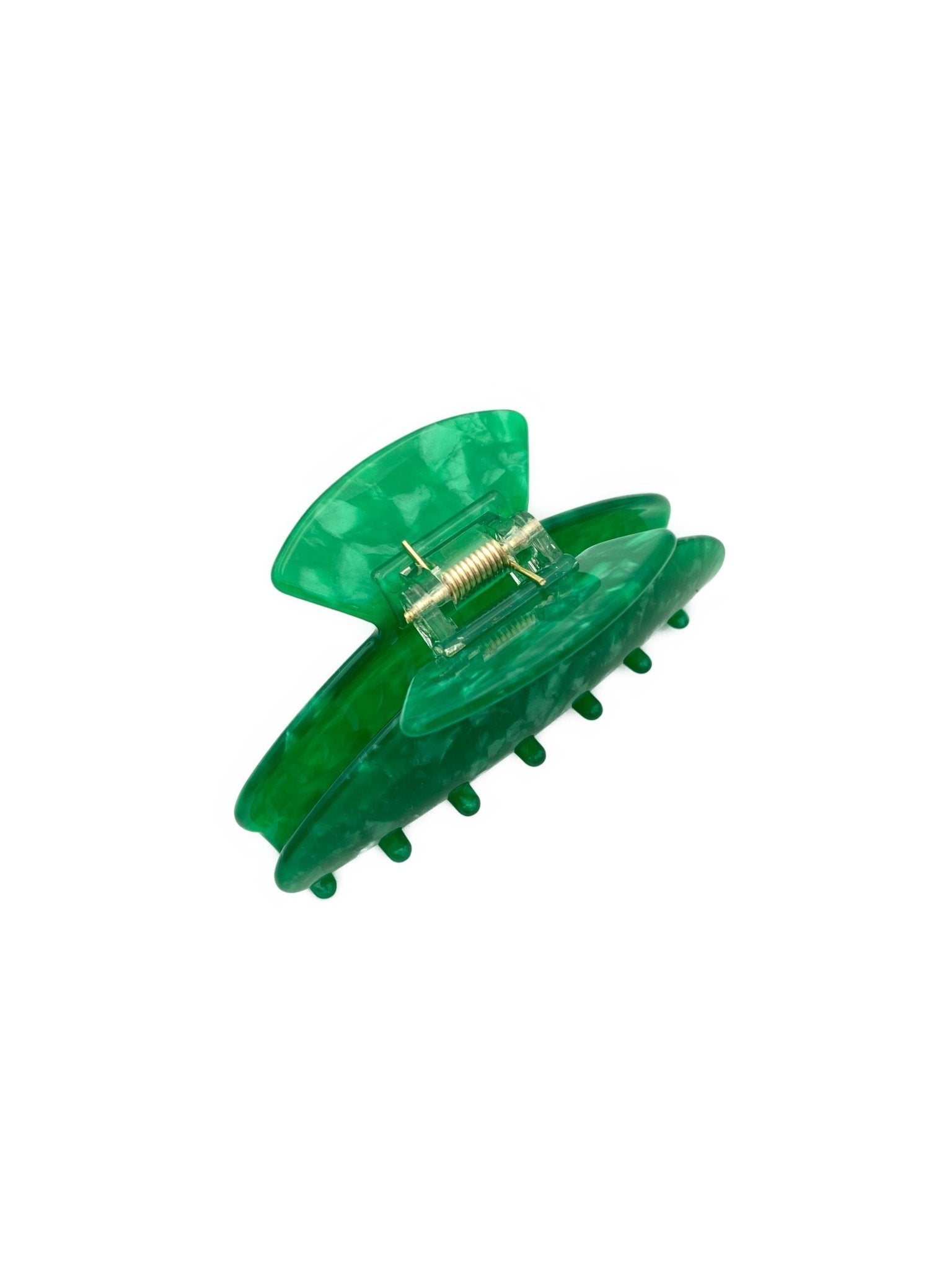 Barrette à cheveux Emma, ​​vert coquelicot
