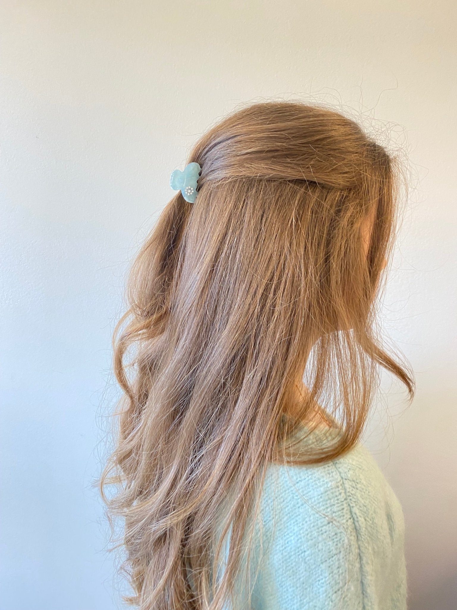 Haarklammer Josie mit Strass, mint