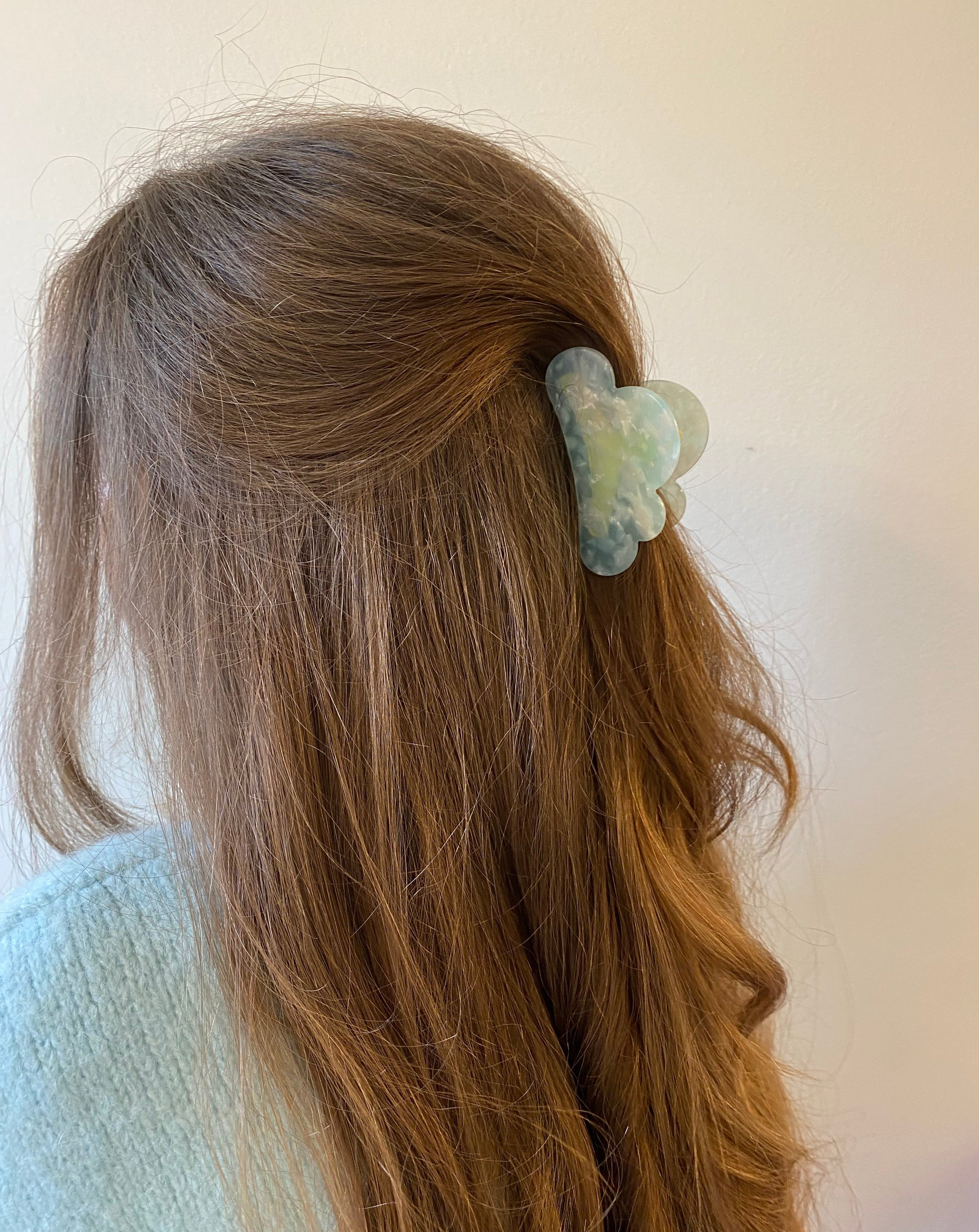 Barrette à cheveux Frida, bleu clair